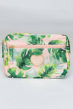 Palm Print Cosmetic Bag BUDDYLOVE