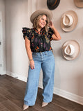 Moonlit Garden Top