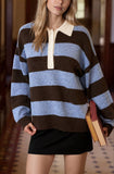 Soft Rugby Sweater - Blue