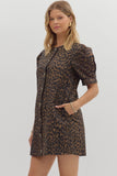 Lovely Leopard Mini Dress