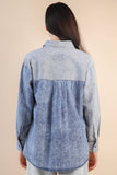 Block It Washed Chambray Shirt