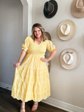 Sunshine Eyelet Dress