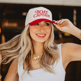 Boat Captain Vintage Trucker Hat