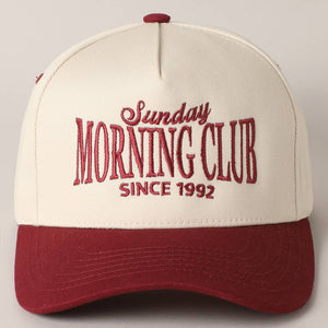 Sunday Morning Club Vintage Trucker Hat