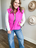 Pop of Pink Vest