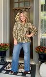 Sage Boho Top
