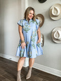 Periwinkle Garden Dress
