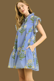 Periwinkle Garden Dress