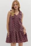 Mila Dress Wine