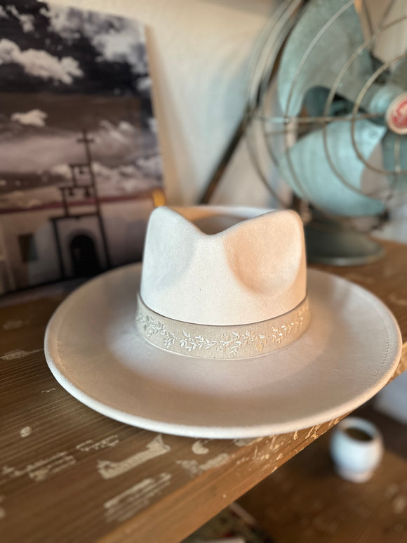 Penelope Winter Cream Hat