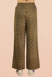 Leopard Track Pants