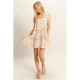 Layla Floral Tie Strap Dress