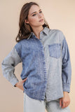 Block It Washed Chambray Shirt