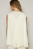 Boheme Pearl Vest Cream