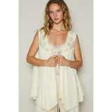 Boheme Pearl Vest Cream