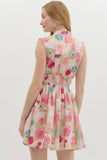 Soft + Sweet Floral All The Way Up Dress