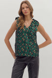 Hunter Leopard Holiday Top