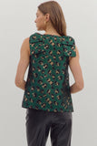 Hunter Leopard Holiday Top