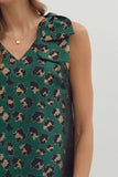 Hunter Leopard Holiday Top