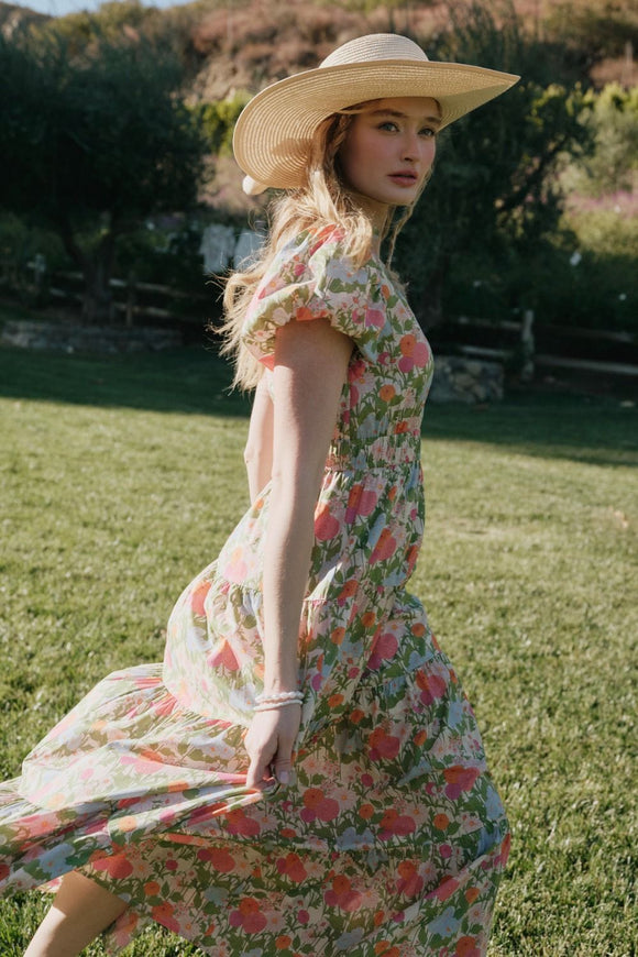 Flower Power Maxi Dress