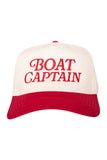 Boat Captain Vintage Trucker Hat