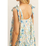 Layla Floral Tie Strap Dress