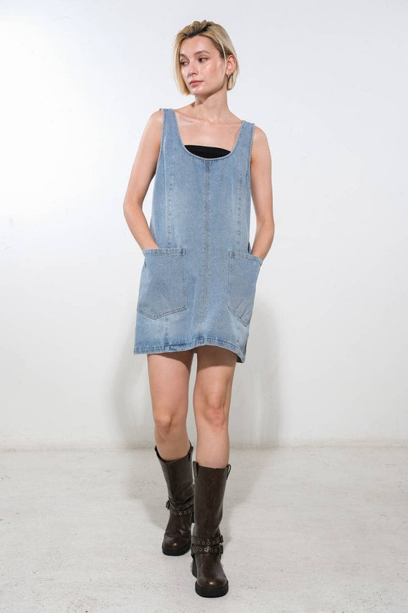 Denim Mini Jumper