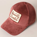 Howdy Darlin' Corduroy Hat