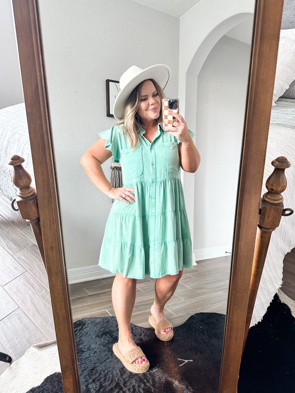 Jade Swing Dress