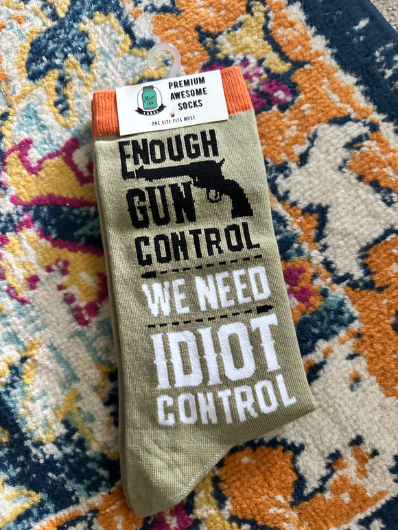 Idiot Control Socks