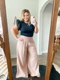 Breezy Wide Leg Pants in Mocha