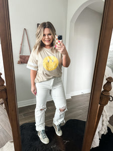 Neutral Smiley Tee