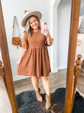 Little Chocolate Cable Knit Dress